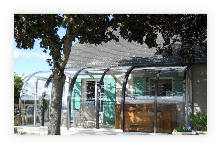 BALNE'O TERRASSO Abri spa adossé