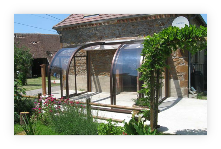 Abris de TERRASSE adossés ou accolés